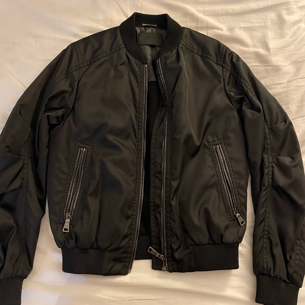 Prada Bomber Jacket Men’s Size Small Black